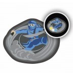 Sticker / Anhänger für Schulranzen Magic Mags Flash Ninja Quinn, Farbe: blau/petrol, Marke: Step by Step, EAN: 4047443491091, Bild 2 von 4