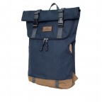 Rucksack Happy Camper Series Christopher mit Laptopfach 14 Zoll Volumen 18 Liter Nautical, Farbe: blau/petrol, Marke: Doughnut, EAN: 4895222511696, Bild 2 von 3