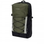 Rucksack Street Cruise Series Hypatia mit Laptopfach 13 Zoll Volumen 17 Liter Army, Farbe: grün/oliv, Marke: Doughnut, EAN: 4895222512242, Abmessungen in cm: 27.5x50.5x15.5, Bild 2 von 13