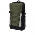 Rucksack Street Cruise Series Hypatia mit Laptopfach 13 Zoll Volumen 27 Liter Army, Farbe: grün/oliv, Marke: Doughnut, EAN: 4895222512242, Abmessungen in cm: 27.5x50.5x15.5, Bild 2 von 13