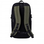 Rucksack Street Cruise Series Hypatia mit Laptopfach 13 Zoll Volumen 17 Liter Army, Farbe: grün/oliv, Marke: Doughnut, EAN: 4895222512242, Abmessungen in cm: 27.5x50.5x15.5, Bild 3 von 13