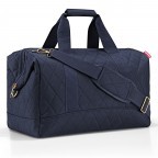 Reisetasche Rhombus Midnight Gold, Farbe: blau/petrol, Marke: Reisenthel, EAN: 4012013733161, Abmessungen in cm: 48x39.5x29, Bild 1 von 5