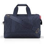 Reisetasche Rhombus Midnight Gold, Farbe: blau/petrol, Marke: Reisenthel, EAN: 4012013733161, Abmessungen in cm: 48x39.5x29, Bild 2 von 5