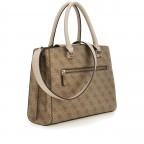 Handtasche Noelle Latte Logo, Farbe: beige, Marke: Guess, EAN: 0190231710578, Abmessungen in cm: 29x23x11, Bild 2 von 6