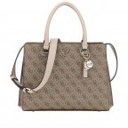 Handtasche Noelle Latte Logo, Farbe: beige, Marke: Guess, EAN: 0190231710578, Abmessungen in cm: 29x23x11, Bild 1 von 6