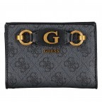 Geldbörse Izzy Coal Logo, Farbe: schwarz, Marke: Guess, EAN: 0190231701231, Abmessungen in cm: 14x10.5x3, Bild 1 von 3