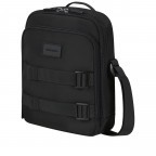 Umhängetasche Sackmod Crossover M Black, Farbe: schwarz, Marke: Samsonite, EAN: 5400520202840, Abmessungen in cm: 19x24x5.5, Bild 2 von 8