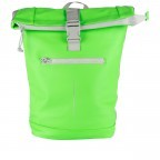 Freizeitrucksack Mart mit Rolltop Green Neon, Farbe: grün/oliv, Marke: Blackbeat, EAN: 8720791043902, Abmessungen in cm: 28x44x13, Bild 1 von 5