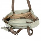 Shopper Bag in Bag Khaki, Farbe: taupe/khaki, Marke: Flanigan, EAN: 4049391384616, Abmessungen in cm: 29x26x8.5, Bild 9 von 10