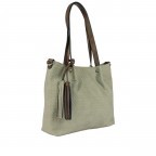 Shopper Bag in Bag Khaki, Farbe: taupe/khaki, Marke: Flanigan, EAN: 4049391384616, Abmessungen in cm: 29x26x8.5, Bild 2 von 10