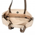Shopper Bag in Bag Light Taupe, Farbe: taupe/khaki, Marke: Flanigan, EAN: 4049391384609, Abmessungen in cm: 29x26x8.5, Bild 9 von 10