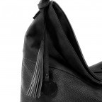Beuteltasche Romy Black, Farbe: schwarz, Marke: Suri Frey, Abmessungen in cm: 42x33x10, Bild 4 von 5
