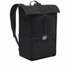 Rucksack Coreway Rolltop 20 Black, Farbe: schwarz, Marke: Vaude, EAN: 4062218500372, Abmessungen in cm: 32x45x18, Bild 2 von 13