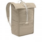 Rucksack Coreway Rolltop 20 Linen, Farbe: beige, Marke: Vaude, EAN: 4062218500426, Abmessungen in cm: 32x45x18, Bild 2 von 13