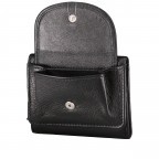 Geldbörse Nappa mit RFID-Schutz Schwarz, Farbe: schwarz, Marke: Hausfelder Manufaktur, EAN: 4065646011786, Abmessungen in cm: 10x8x2, Bild 5 von 5