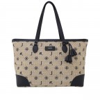 Shopper Tessere Mariella LHZ Dark Blue, Farbe: blau/petrol, Marke: Joop!, EAN: 4048835122081, Abmessungen in cm: 38x27.5x15.5, Bild 1 von 7