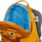 Rucksack Großer Freund für Kinder Löwe, Farbe: gelb, Marke: Affenzahn, EAN: 4057081176014, Abmessungen in cm: 20x31x12, Bild 6 von 7