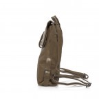 Rucksack Grandma's Luxury Club Mrs. Mince Pie Mushroom, Farbe: taupe/khaki, Marke: Aunts & Uncles, EAN: 4250394986602, Abmessungen in cm: 29x29x9, Bild 3 von 8