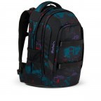 Rucksack Pack mit austauschbaren Swaps Night Vision, Farbe: blau/petrol, Marke: Satch, EAN: 4057081160006, Abmessungen in cm: 30x45x22, Bild 2 von 7