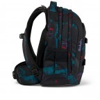 Rucksack Pack mit austauschbaren Swaps Night Vision, Farbe: blau/petrol, Marke: Satch, EAN: 4057081160006, Abmessungen in cm: 30x45x22, Bild 3 von 7