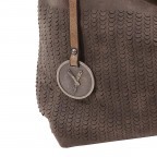 Beuteltasche Ruby Brown, Farbe: braun, Marke: Suri Frey, Abmessungen in cm: 28x23x10, Bild 5 von 7