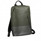 Rucksack Japan Hamamatsu Loden, Farbe: grün/oliv, Marke: Aunts & Uncles, EAN: 4250394985650, Abmessungen in cm: 25x39x10, Bild 2 von 11
