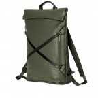 Rucksack Japan Osaka Loden, Farbe: grün/oliv, Marke: Aunts & Uncles, EAN: 4250394985681, Abmessungen in cm: 28x47x12, Bild 2 von 9