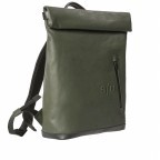 Rucksack Japan Wakayama mit Laptopfach 13 Zoll Loden, Farbe: grün/oliv, Marke: Aunts & Uncles, EAN: 4250394986152, Abmessungen in cm: 26x39x10, Bild 2 von 11