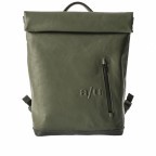 Rucksack Japan Wakayama mit Laptopfach 13 Zoll Loden, Farbe: grün/oliv, Marke: Aunts & Uncles, EAN: 4250394986152, Abmessungen in cm: 26x39x10, Bild 1 von 11