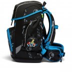 Schulranzen Cubo Set 7-teilig Bärdektiv, Farbe: schwarz, Marke: Ergobag, EAN: 4057081151974, Abmessungen in cm: 28x40x25, Bild 3 von 6