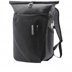 Fahrradtasche / Rucksack Vario High Visibility Volumen 26 Liter Black Reflective, Farbe: schwarz, Marke: Ortlieb, EAN: 4013051055673, Abmessungen in cm: 31x47x22, Bild 1 von 14