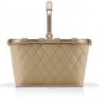 Einkaufskorb Carrybag Rhombus Ginger, Farbe: cognac, Marke: Reisenthel, EAN: 4012013732416, Abmessungen in cm: 48x29x28, Bild 2 von 4