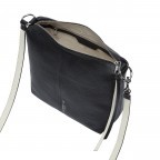 Beuteltasche Aissa Heavy Pebble Hobo S Black, Farbe: schwarz, Marke: Liebeskind Berlin, EAN: 4099593111619, Abmessungen in cm: 25.5x24.5x12, Bild 4 von 5