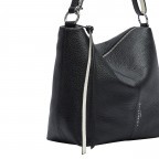 Beuteltasche Aissa Heavy Pebble Hobo S Black, Farbe: schwarz, Marke: Liebeskind Berlin, EAN: 4099593111619, Abmessungen in cm: 25.5x24.5x12, Bild 5 von 5