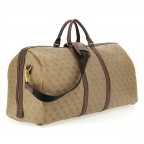 Reisetasche Vezzola Eco Weekender L Beige Brown, Farbe: cognac, Marke: Guess, EAN: 7622078033921, Abmessungen in cm: 60x31x28, Bild 3 von 4