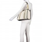 Shopper Candle Naturale Nero, Farbe: beige, Marke: Valentino Bags, EAN: 8054942030788, Abmessungen in cm: 36x26x15, Bild 4 von 7