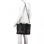 Shopper Pie Relove Recycle Nero, Farbe: schwarz, Marke: Valentino Bags, EAN: 8054942030566, Abmessungen in cm: 34x25.5x15, Bild 5 von 7