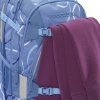 Rucksack Mate Cool Breeze, Farbe: blau/petrol, Marke: Coocazoo, EAN: 4047443495563, Abmessungen in cm: 30x44x23, Bild 8 von 9