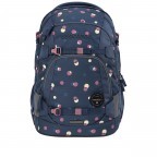 Rucksack Mate 30 Liter Bubble Dreams, Farbe: blau/petrol, Marke: Coocazoo, EAN: 4047443495662, Abmessungen in cm: 30x44x23, Bild 1 von 9