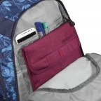 Rucksack Mate Tropical Night, Farbe: blau/petrol, Marke: Coocazoo, EAN: 4047443495754, Abmessungen in cm: 30x44x23, Bild 3 von 9