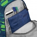 Rucksack Mate Lime Stripe, Farbe: grün/oliv, Marke: Coocazoo, EAN: 4047443495778, Abmessungen in cm: 30x44x23, Bild 3 von 9