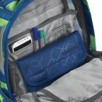 Rucksack Joker Lime Stripe, Farbe: grün/oliv, Marke: Coocazoo, EAN: 4047443495822, Abmessungen in cm: 30x42x20, Bild 6 von 11