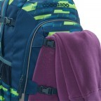 Rucksack Joker Lime Stripe, Farbe: grün/oliv, Marke: Coocazoo, EAN: 4047443495822, Abmessungen in cm: 30x42x20, Bild 7 von 11