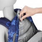 Rucksack Joker Tropical Night, Farbe: blau/petrol, Marke: Coocazoo, EAN: 4047443495839, Abmessungen in cm: 30x42x20, Bild 5 von 11