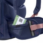 Rucksack Porter erweiterbar Sweet Rose, Farbe: blau/petrol, Marke: Coocazoo, EAN: 4047443495853, Abmessungen in cm: 30x44x23, Bild 6 von 11