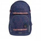 Rucksack Porter erweiterbar Sweet Rose, Farbe: blau/petrol, Marke: Coocazoo, EAN: 4047443495853, Abmessungen in cm: 30x44x23, Bild 1 von 11