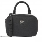 Umhängetasche Emblem Trunk Black, Farbe: schwarz, Marke: Tommy Hilfiger, EAN: 8720644246344, Abmessungen in cm: 18x12x7, Bild 1 von 3