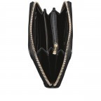 Geldbörse Iconic Medium Wallet with Zip Around Black, Farbe: schwarz, Marke: Tommy Hilfiger, EAN: 8720644244906, Abmessungen in cm: 13x10x2.5, Bild 3 von 3