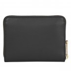 Geldbörse Iconic Medium Wallet with Zip Around Black, Farbe: schwarz, Marke: Tommy Hilfiger, EAN: 8720644244906, Abmessungen in cm: 13x10x2.5, Bild 2 von 3