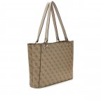 Shopper Noelle 4g-logo Latte, Farbe: beige, Marke: Guess, EAN: 0190231710677, Abmessungen in cm: 37x26x9.5, Bild 3 von 6